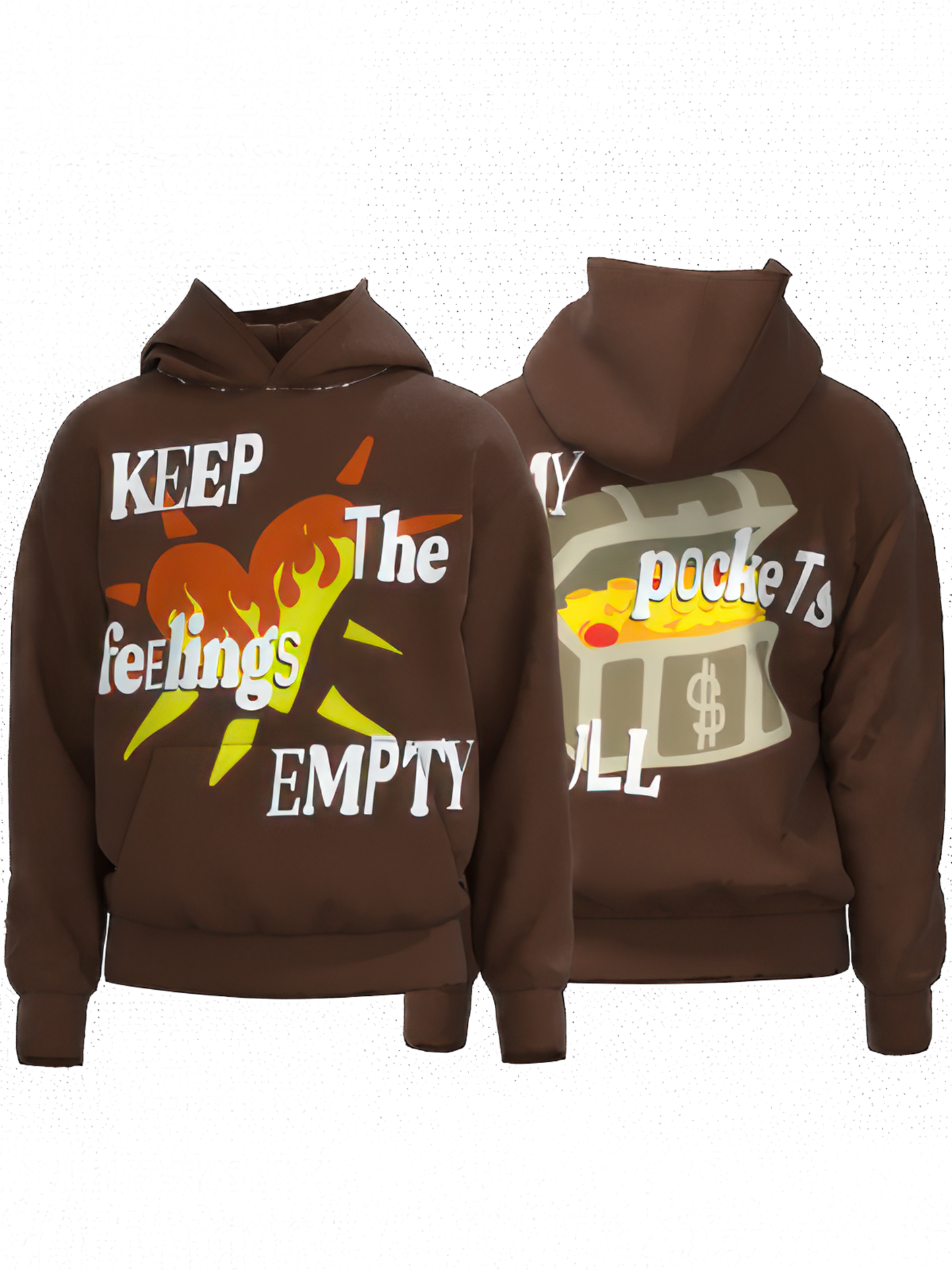 KEEP FEELINGS EMPTY HOODIE