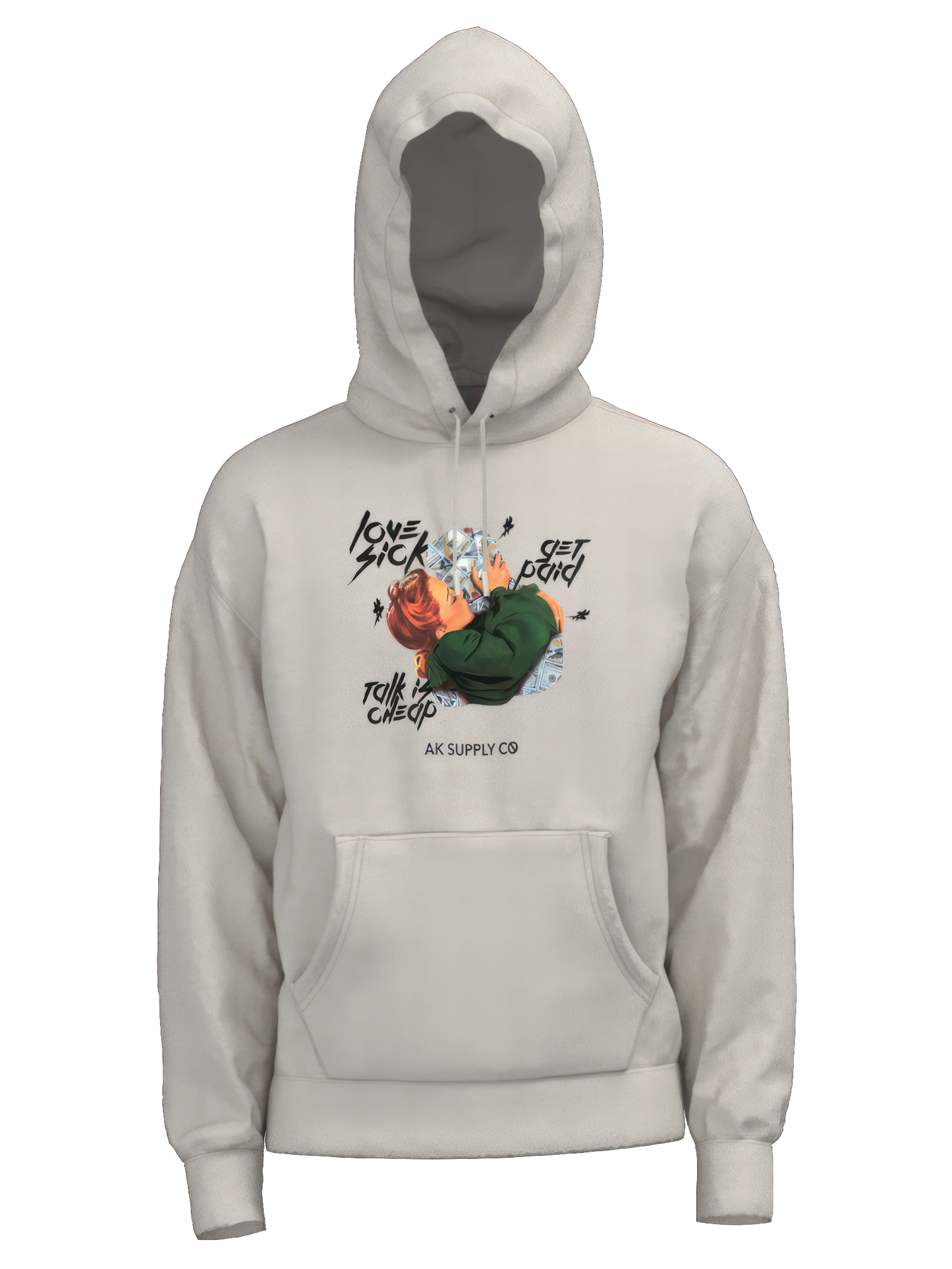 Love Sick Hoodie (Cream)