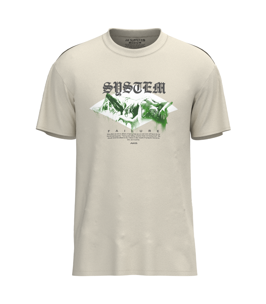 SYSTEM FAILURE PUFF PRINT T-SHIRT