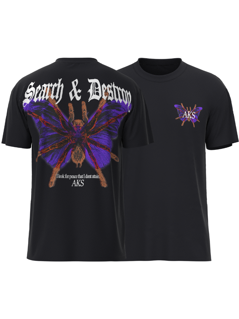 SEARCH & DESTROY OVERSIZED T-SHIRT