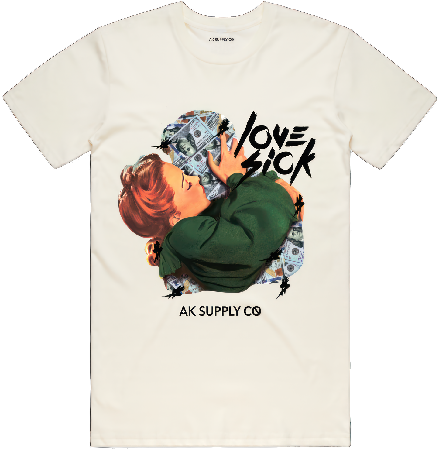 Love Sick T-Shirt - Natural