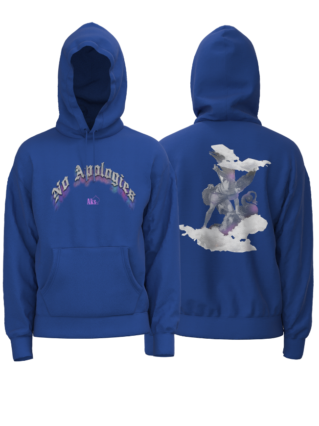 No Apologies Hoodie (Royal Blue)