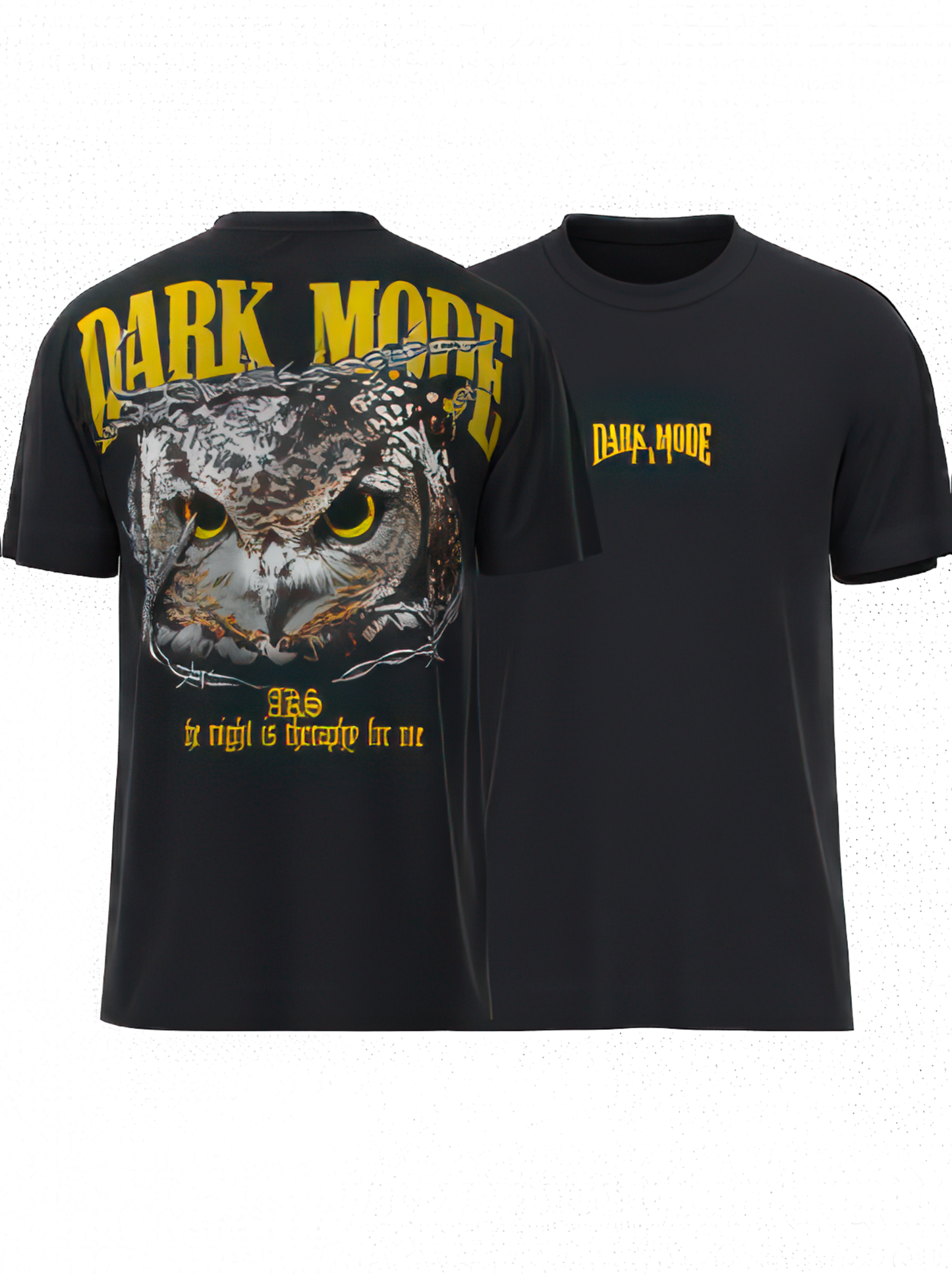 DARK MODE OVERSIZED T-SHIRT
