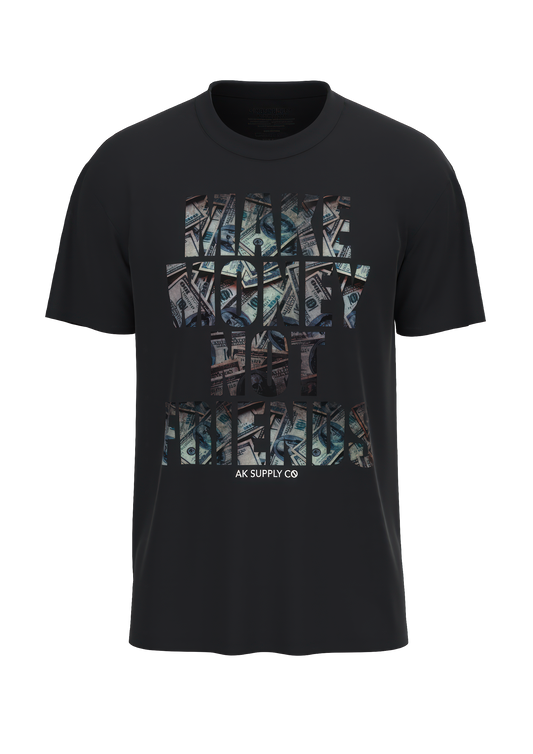 Make Money Not Friends T-Shirt - Black