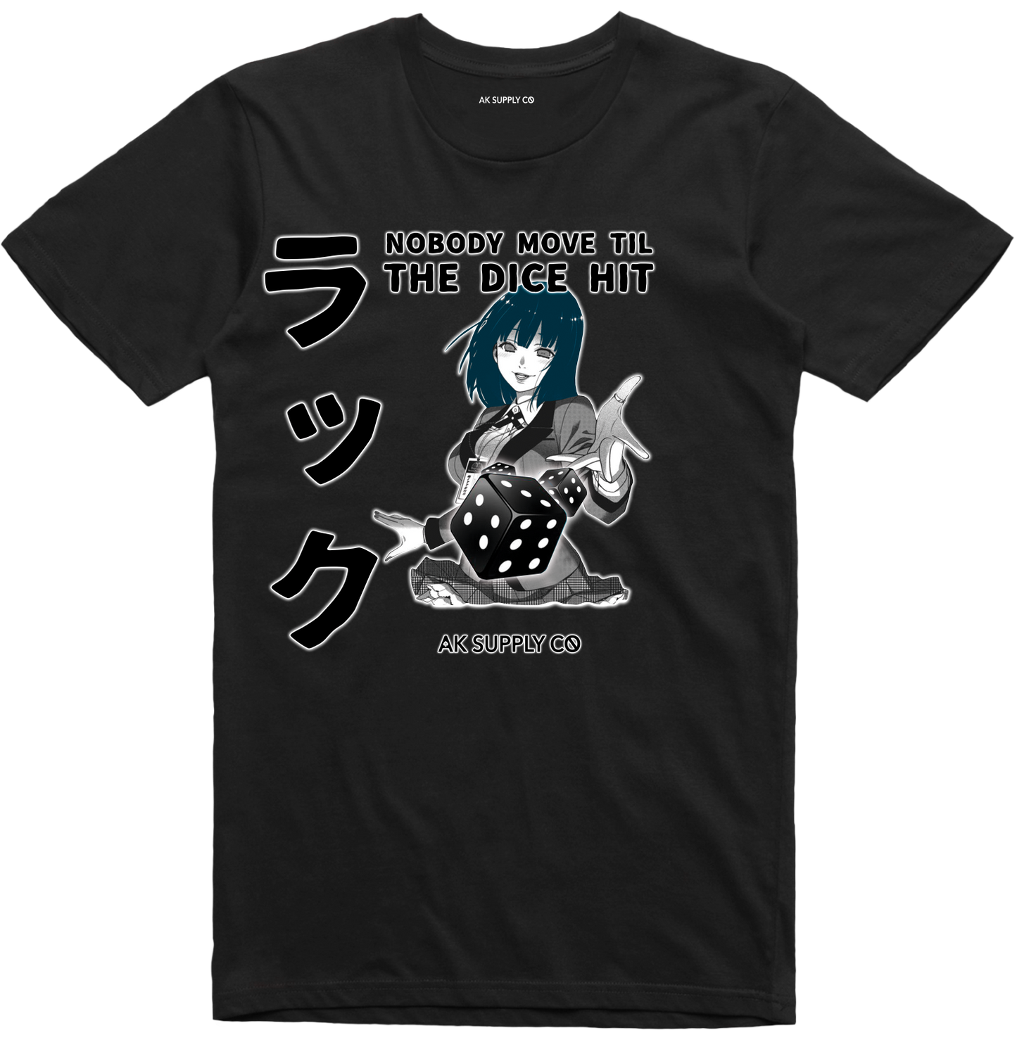 Dice Roll T-Shirt - Black