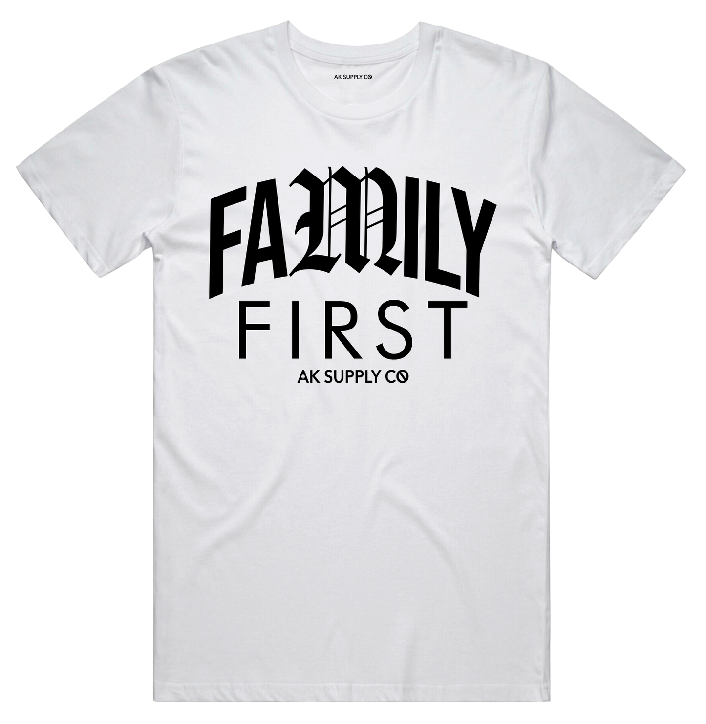 Family First T-Shirt - White