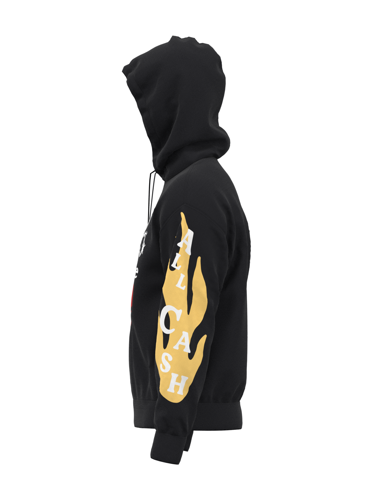 DON'T DO NOTHING FOR FREE HOODIE (BLACK)