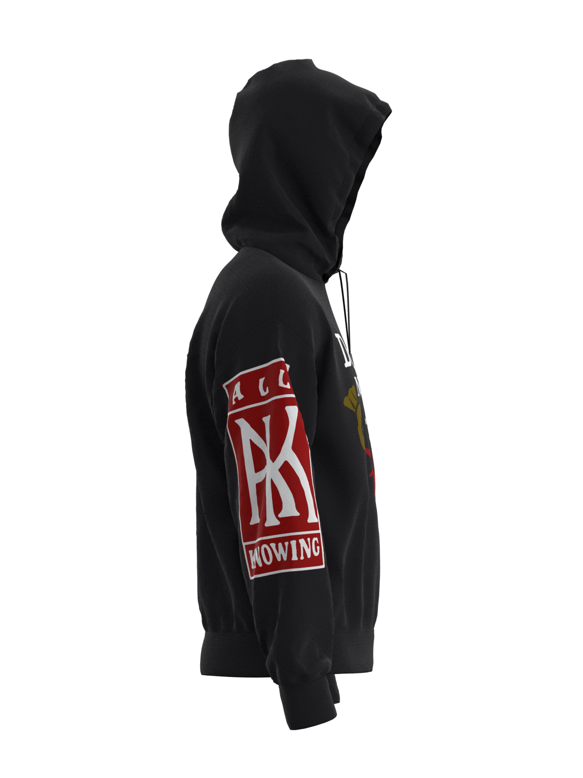 DON'T DO NOTHING FOR FREE HOODIE (BLACK)