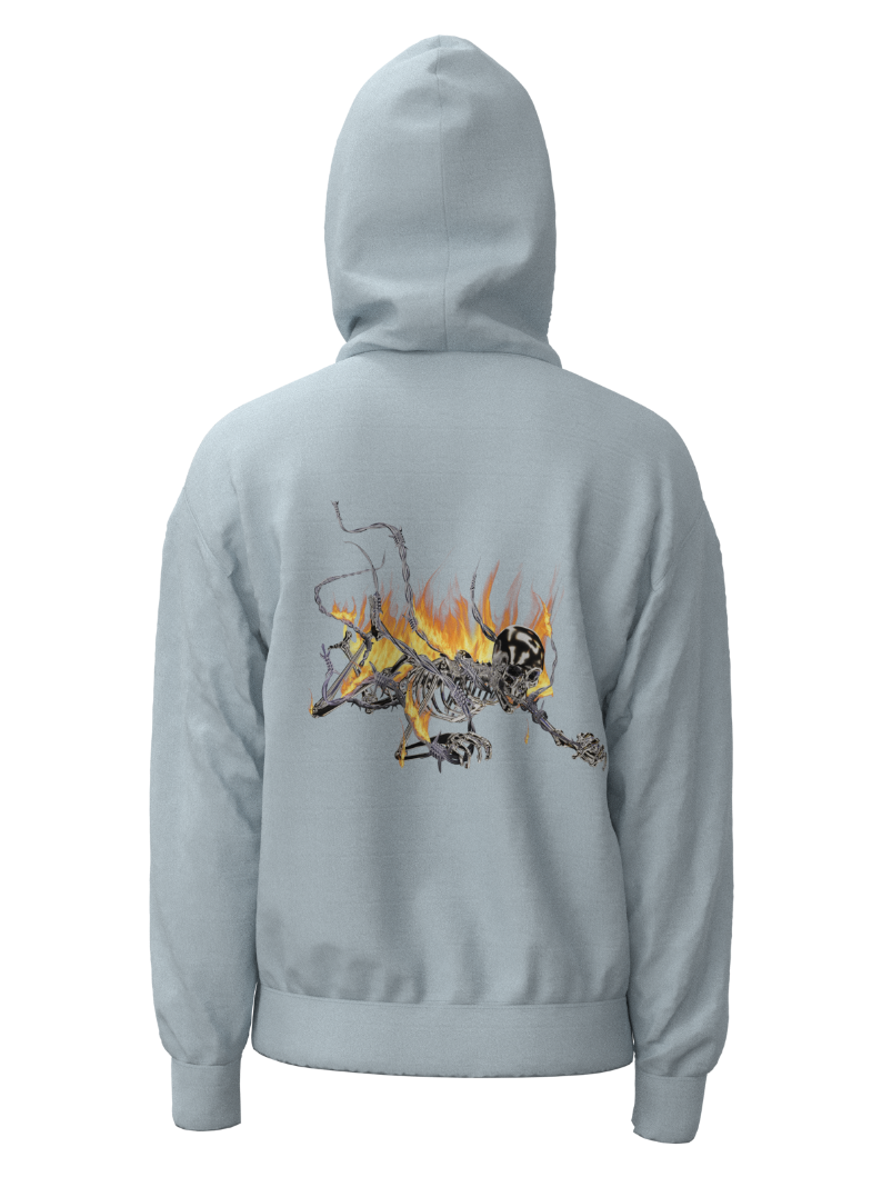 Make Rules Hoodie (Blue Mist)