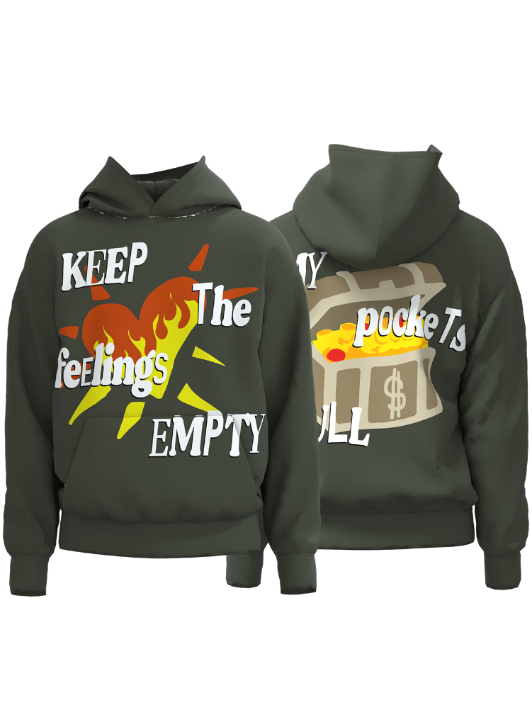 KEEP FEELINGS EMPTY HOODIE