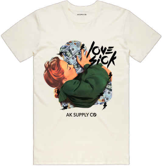 Love Sick T-Shirt - Natural