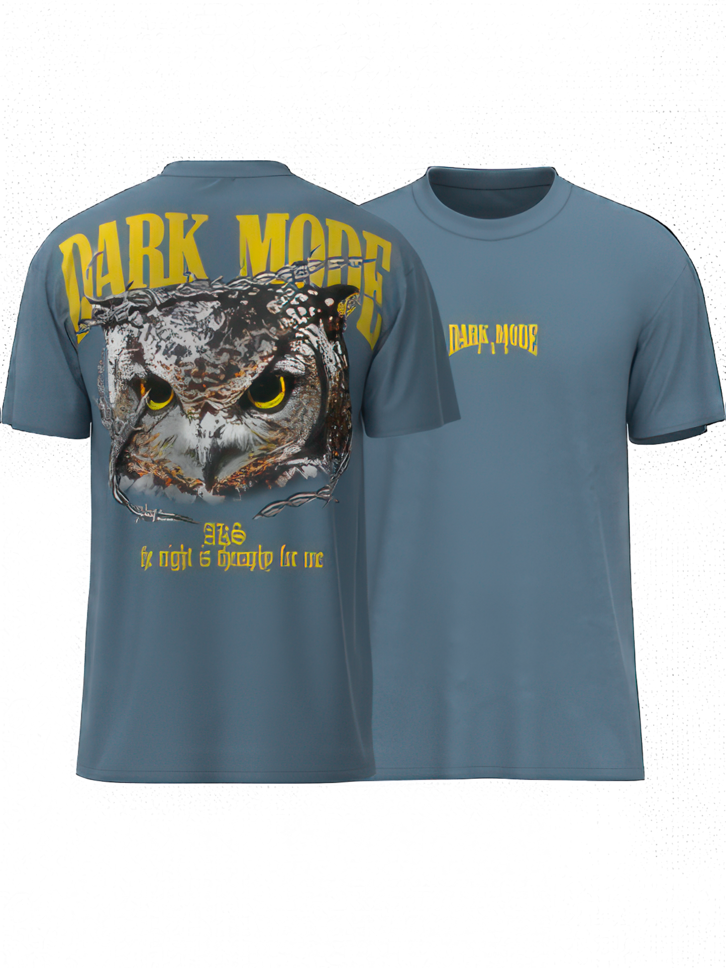DARK MODE OVERSIZED T-SHIRT