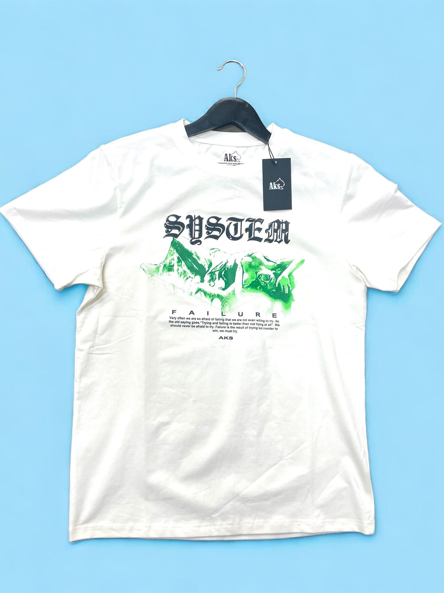 SYSTEM FAILURE PUFF PRINT T-SHIRT