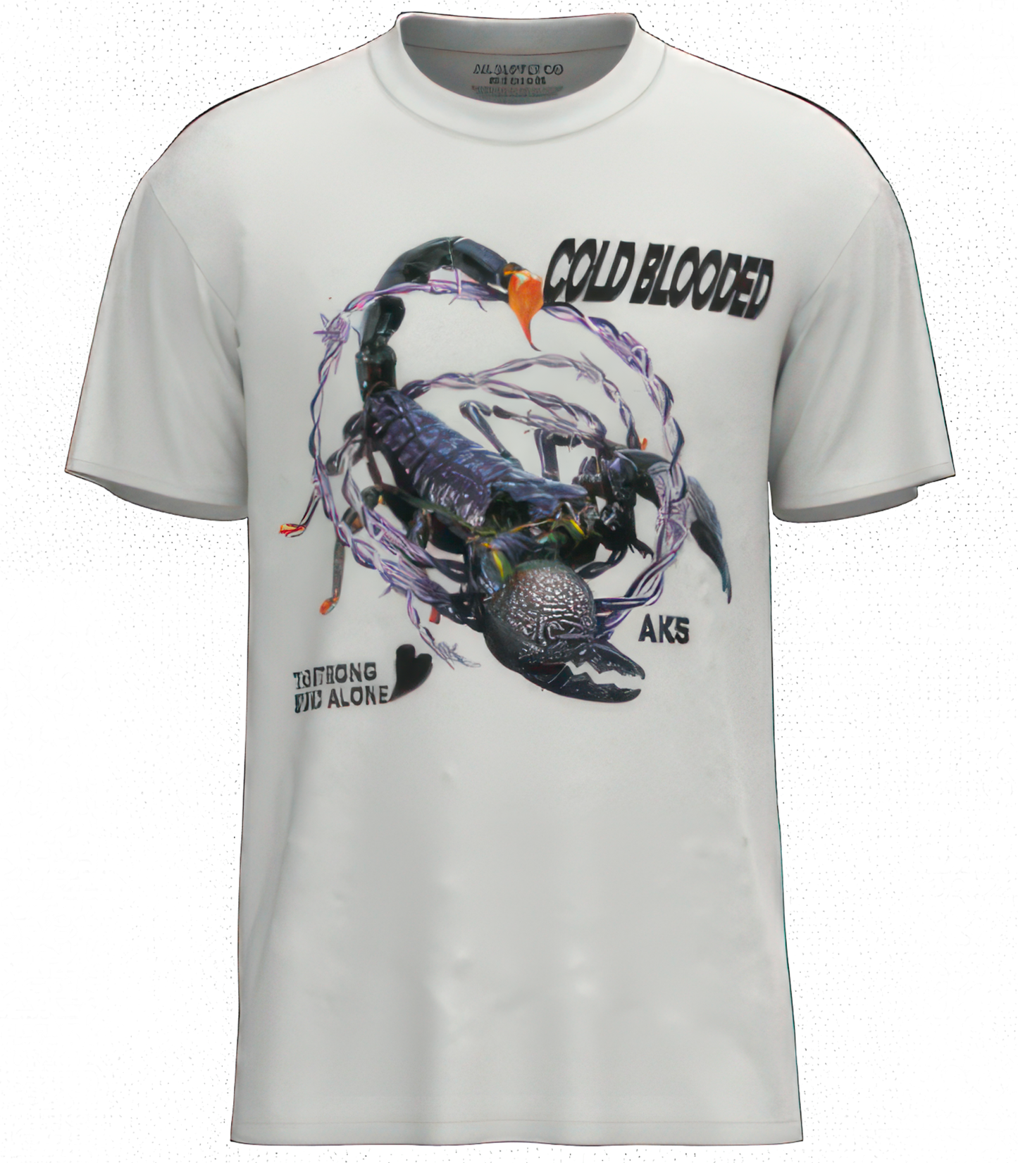 Cold Blooded T-shirt (White)