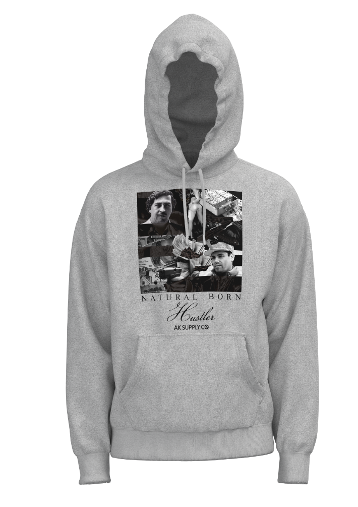 Gangsters Hoodie - Heather Gray