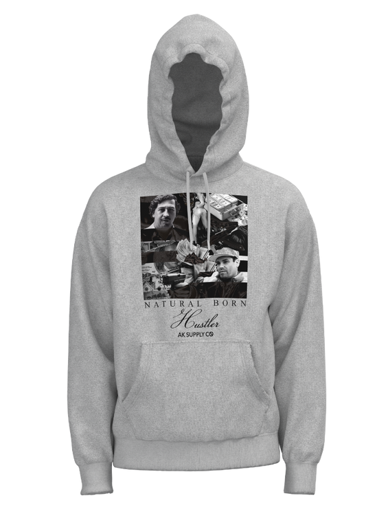 Gangsters Hoodie - Heather Gray