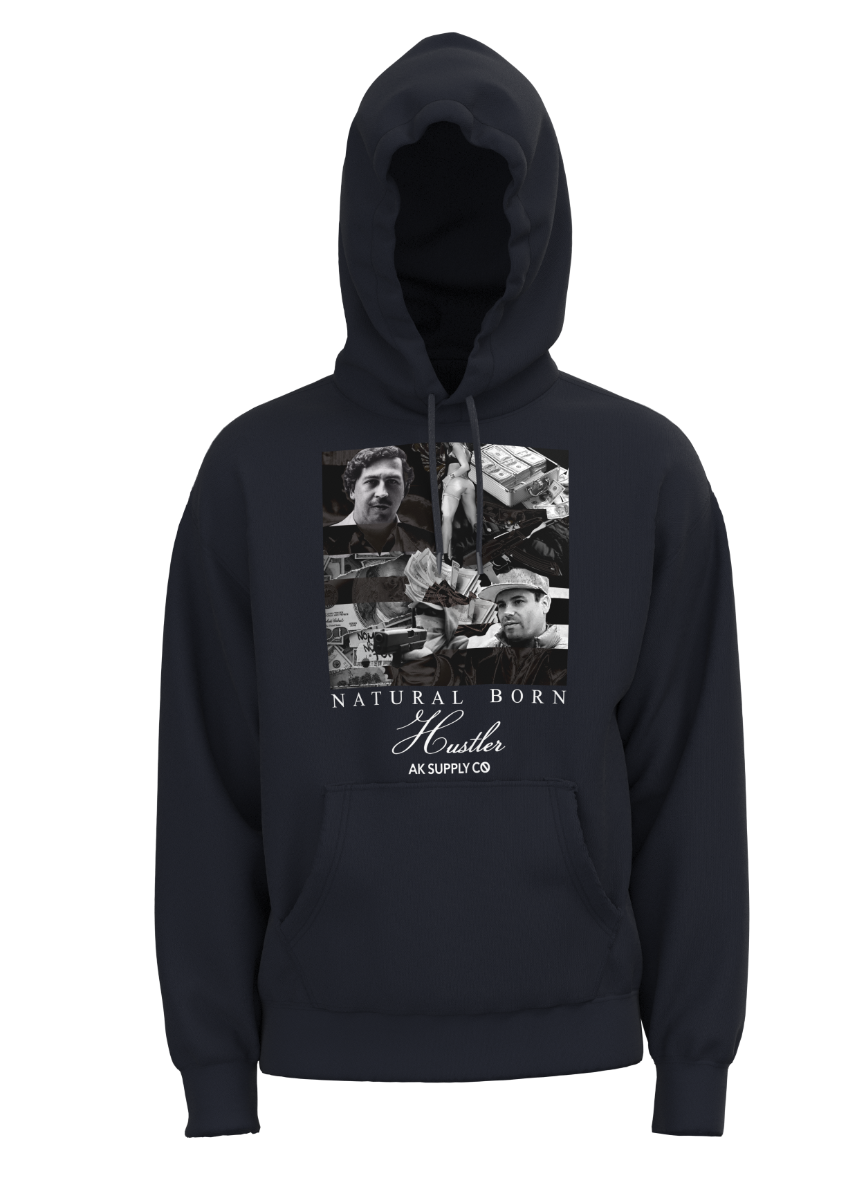 Gangsters Hoodie - Navy Blue