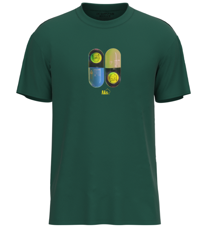 Pill T-shirt (Forest Green)