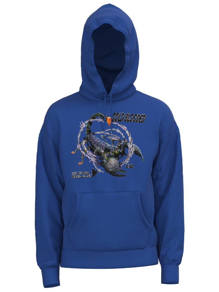 Scorpion Hoodie (Royal Blue)