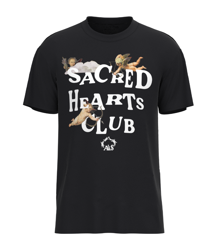 Sacred Hearts Club Ver. 2 T-Shirt (Black)